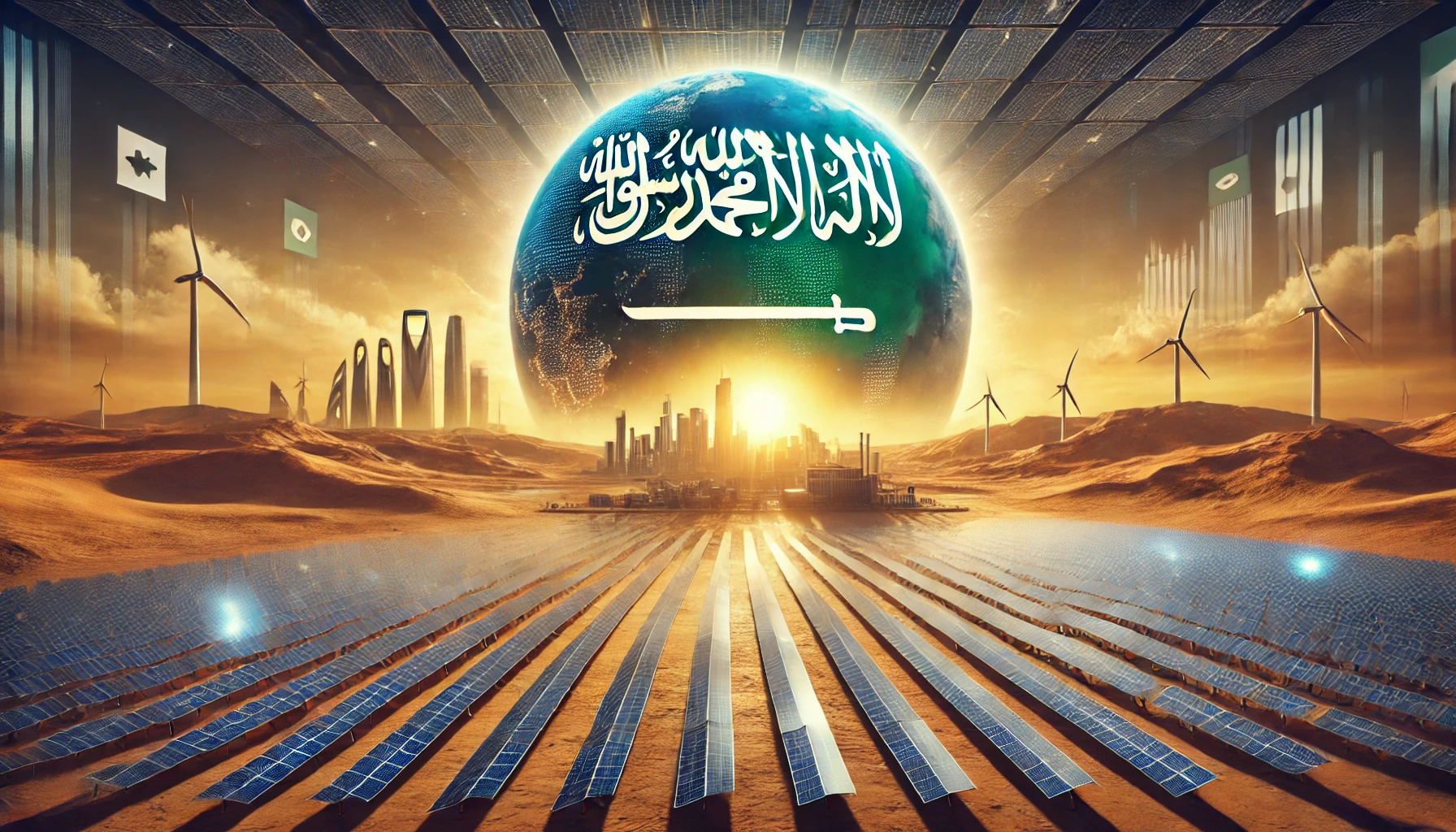 Arabia Saudita Lanza la Granja Solar Más Grande del Mundo, Transformando el Panorama Energético Global